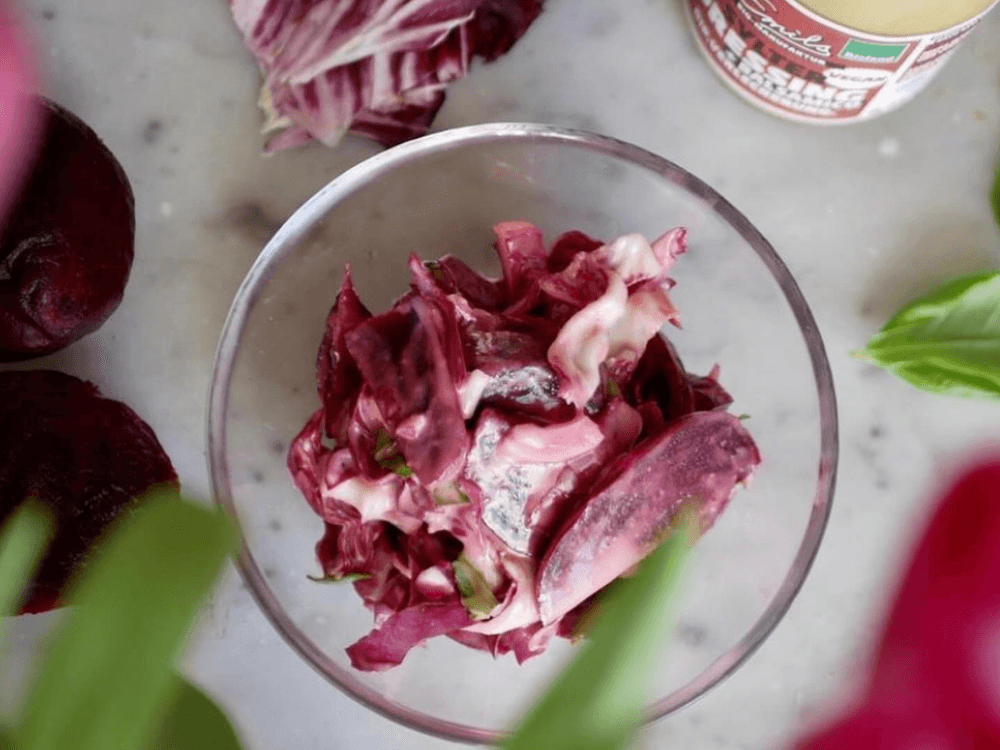 Rote-Beete-Radicchio-Salat